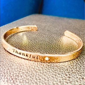 2/$30 💎Thankful💎 Bangle Bracelet NWT/NIP 🆓🎁